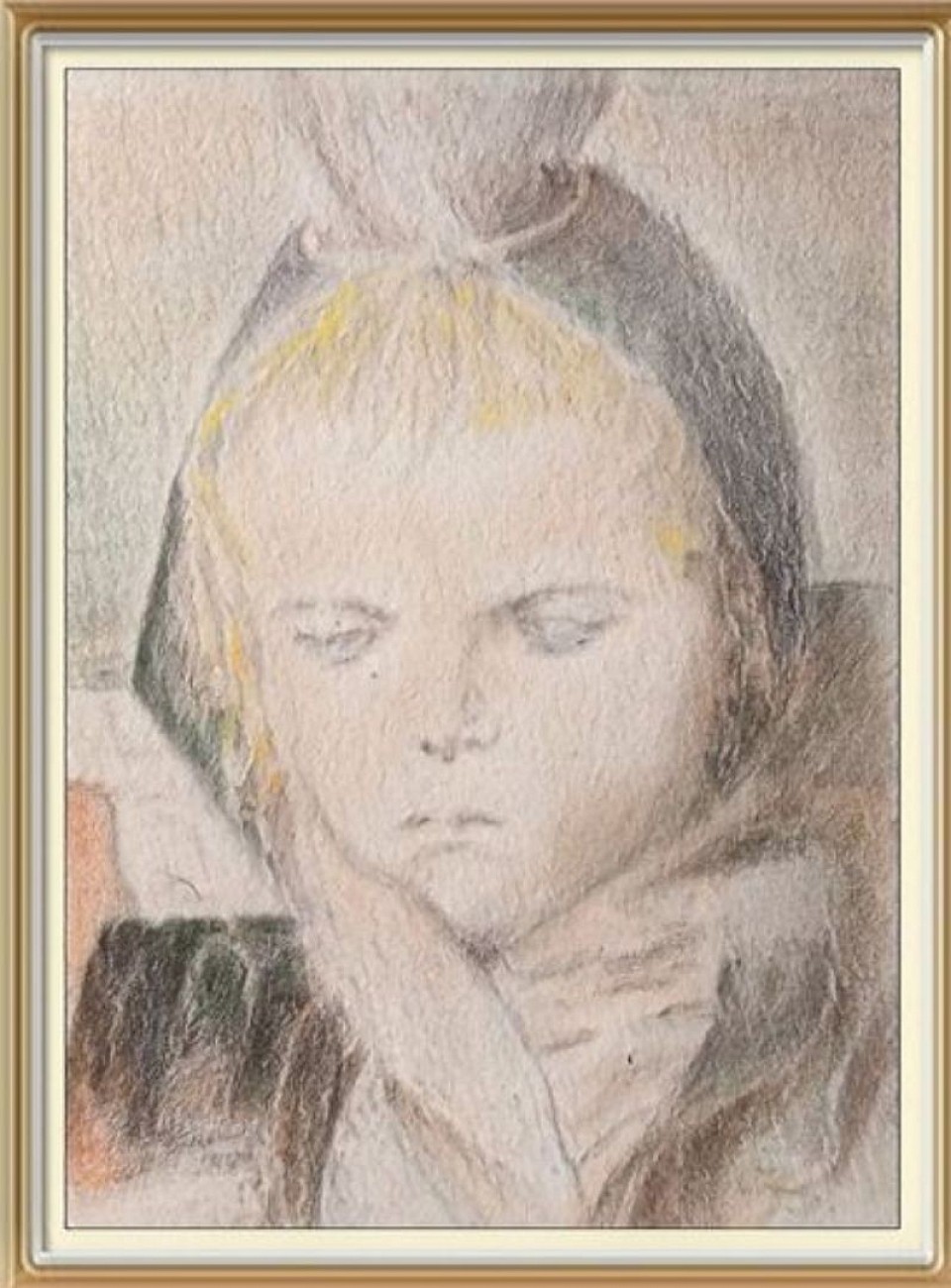 Porträt eines Mädchens (Hesse circa 1930)